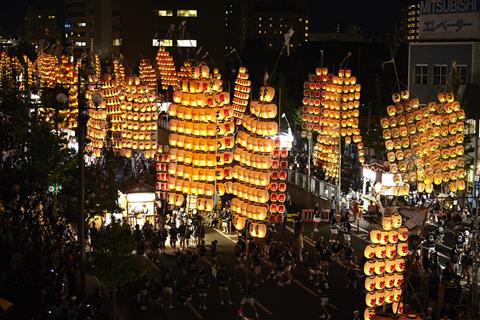秋田竿燈まつり